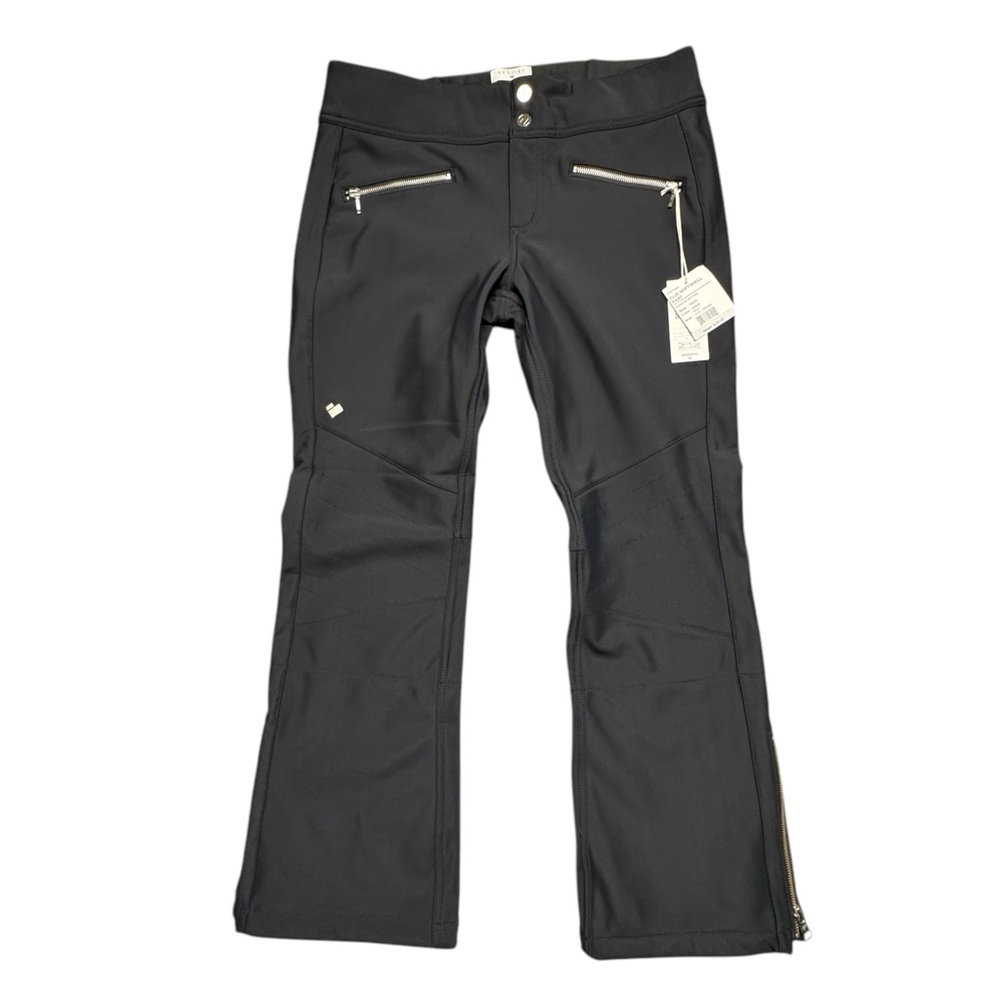 Obermeyer Clio Softshell Snow Pant‎ Womens Size 12 Short Black NWT Skiing Winter